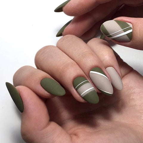 Green Nail Designs