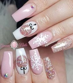 cute pink nail designs