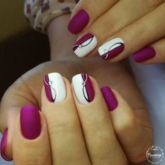 Purple Nail Design-3