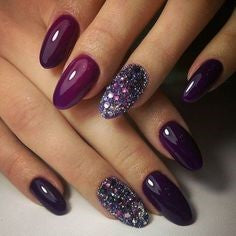 Purple Nail Design-6