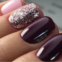 Purple Nail Design-7