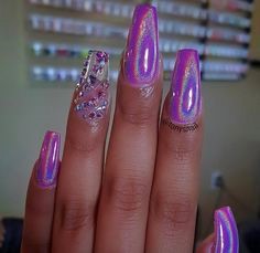 Purple Nail Design-9