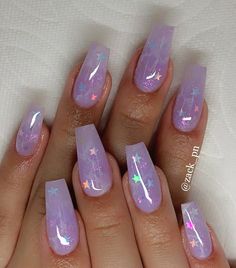 Pretty Nail Design-9 Pink Sequins nails