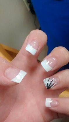 Simple French Nail Design