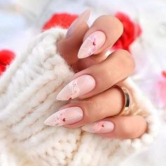 Stiletto Love Valentine Nail Design