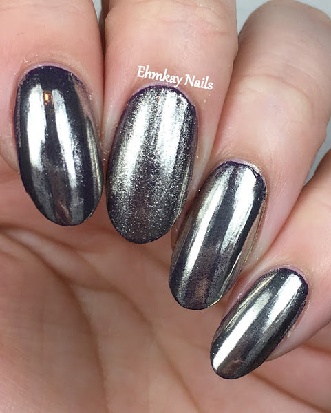 Silver Mirror Chrome Nail Powder