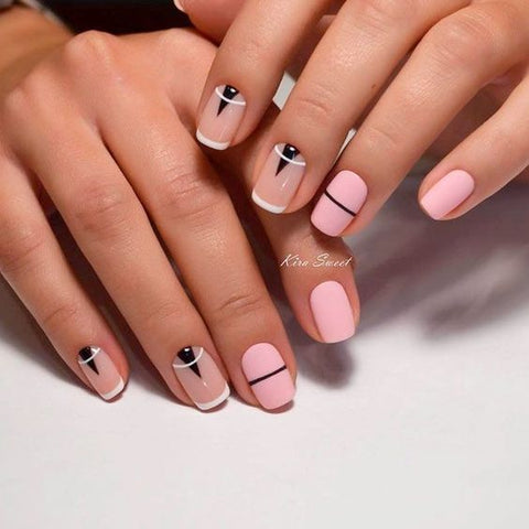 30+ French Manicure Nail Designs For 2018 | Beautybigbang