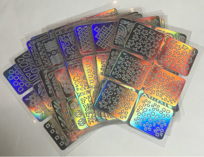 Laser Cut Holographic Vinyls