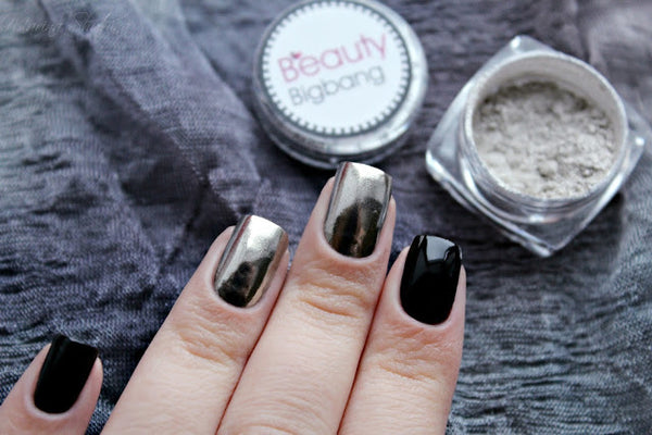 Silver Mirror Chrome Nail Powder