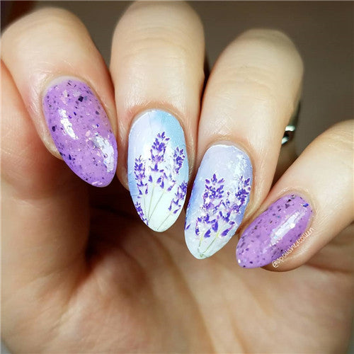 Lavender Designs Water Decals Transfer Nail Art Stickers BBB010 ...