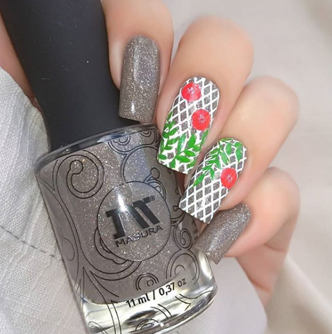 Latest summer stamping nail art design collection