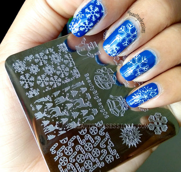 Christmas Nail Stamping Plate