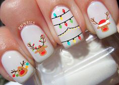 Christmas Nails-18 Cute Holiday nails