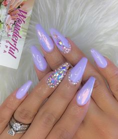 Glitter Nail Art Designs-9 Holographic nails