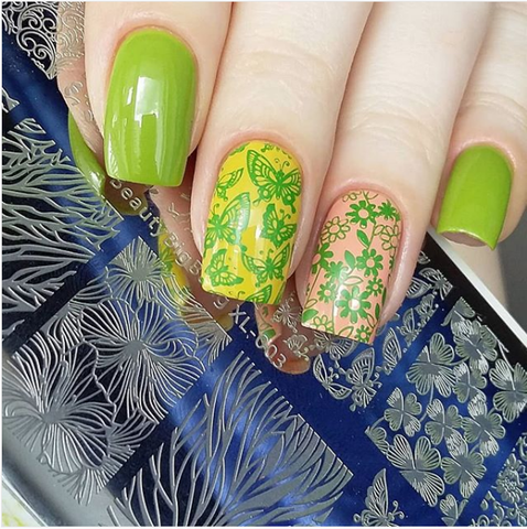 stamping nail art designs