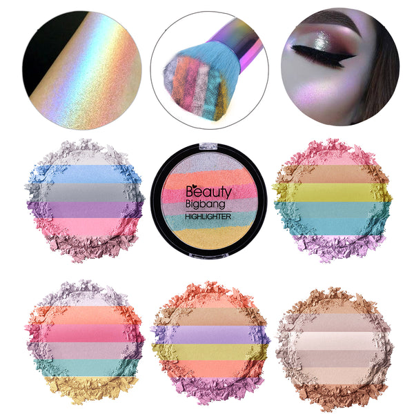 rainbow highlighter powder