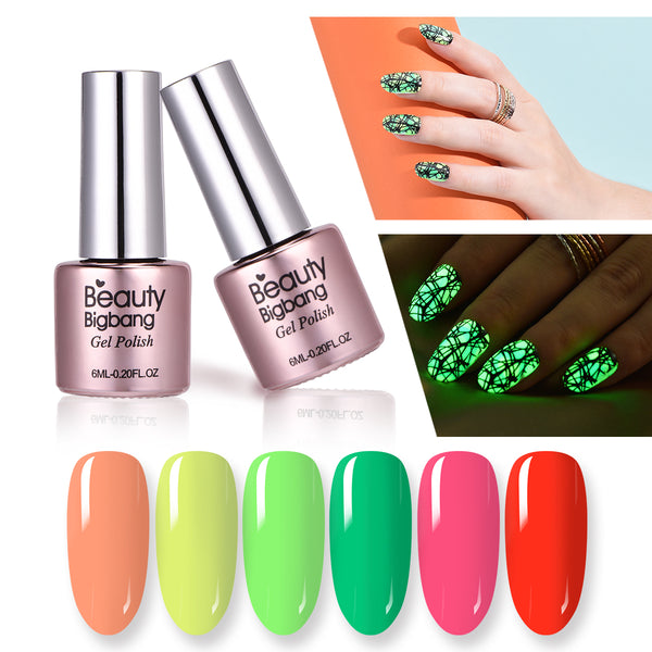 luminous nail gel