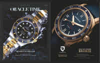 Waterman Bronze Ad in Oracle Time July Issue