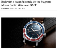 Magrette on Wrist Watch Review