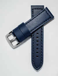 24mm Leather straps w/ SS buckle