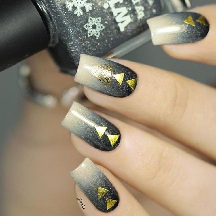 nail gold stickers