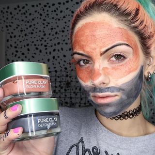 Buy L'Oreal paris pure clay detox face mask 50ml Essentials.lk