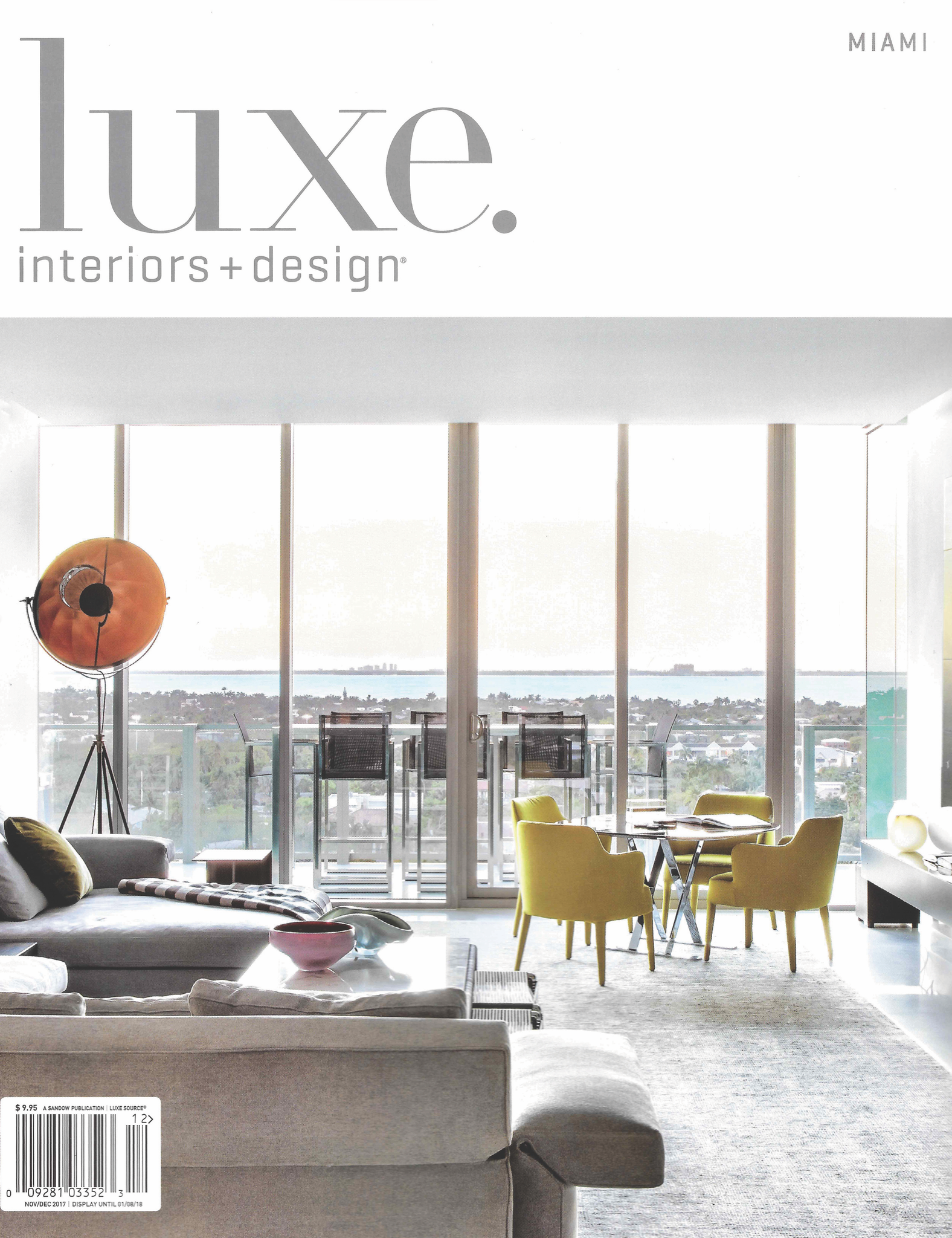 Luxe Interiors Design Miami November December 2017