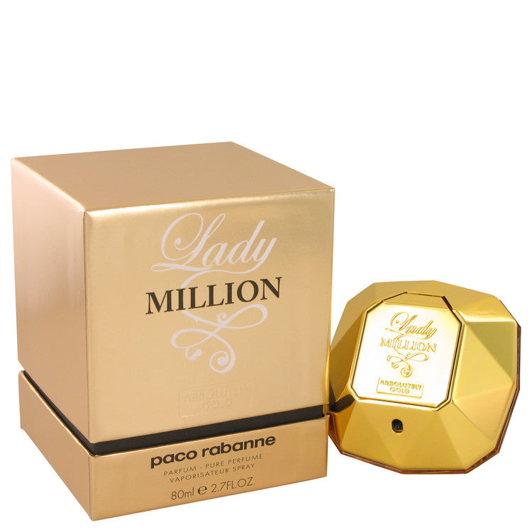 paco rabanne 1 million absolutely gold pure perfume 100ml
