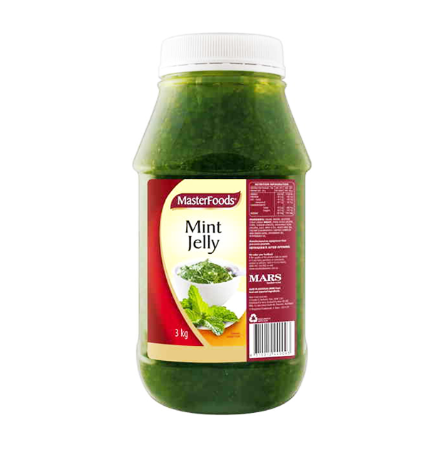 Mint Jelly Sauce 3kg Bottle Masterfoods – Evoo Quality Foods