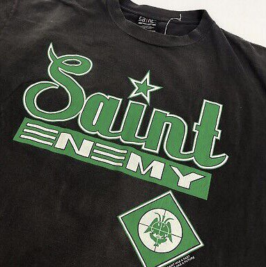 SAINT MICHAEL 22SS SAINT ENEMY TEE XXXL-