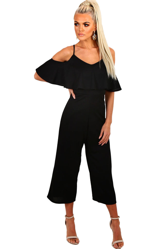 Warm It Up Frilled Wide Leg Jumpsuit – INXCY