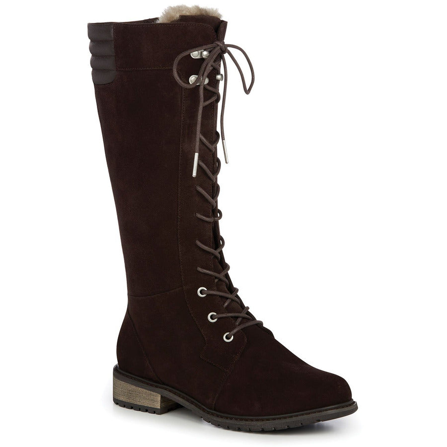 knee high lace up ugg boots