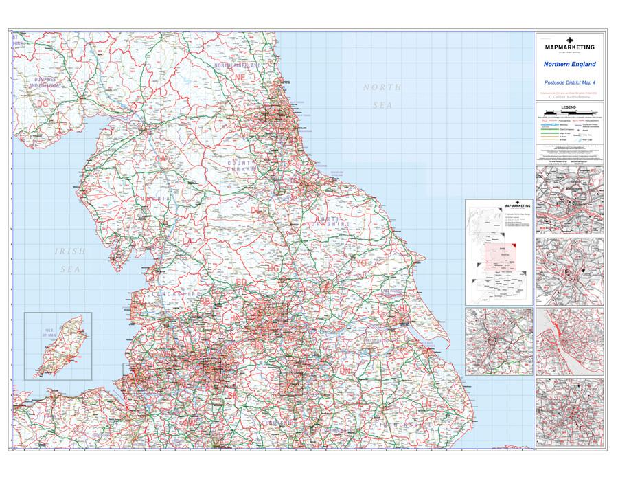 newcastle map