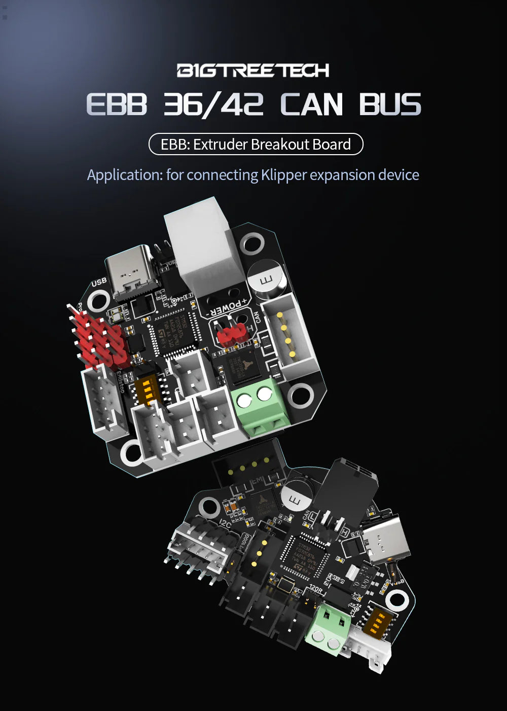 EBB36 Can Bus BIGTREETECH - Connexion au bus CAN pour imprimante 3D