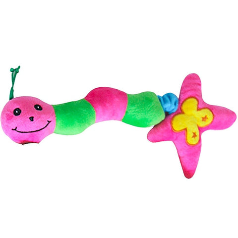 giant caterpillar dog toy