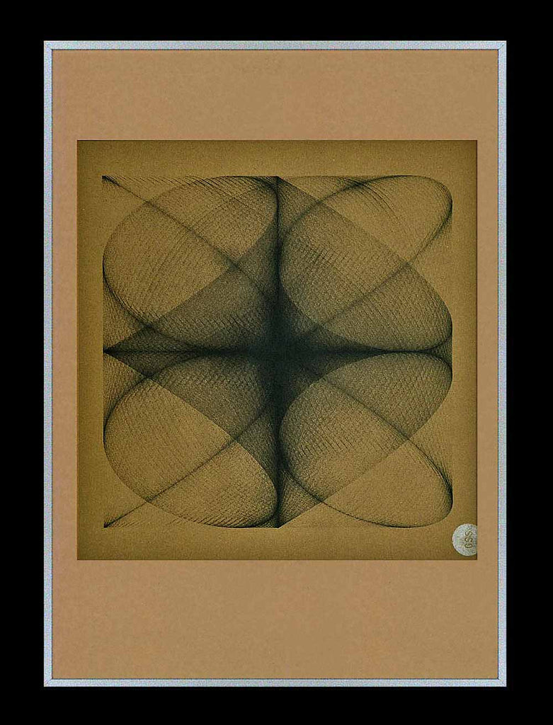 geometric linear abstract art print