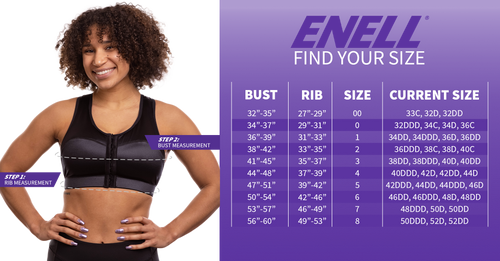 Sportsupport  Stockists of Enell SPORT High Impact Sports Bra for the large  busted women
