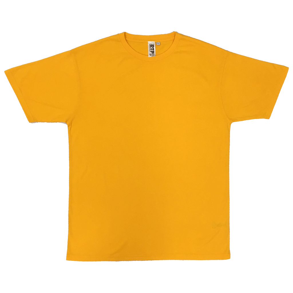 Gold - 1600 - DTG Ready To Print Crew Neck T-Shirt | RTP Apparel