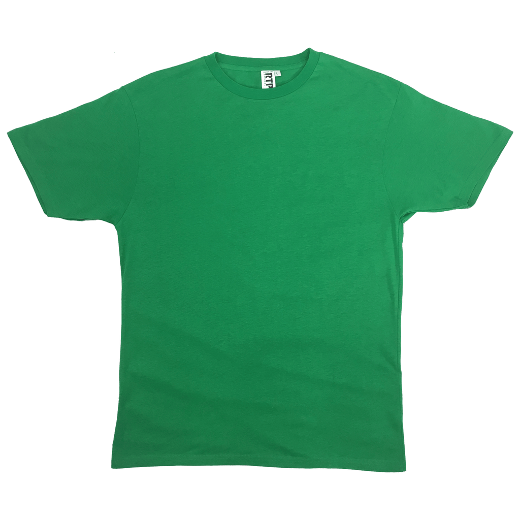 1600 - KELLY GREEN - Crew Neck T-Shirt DTG Ready To Print | RTP Apparel