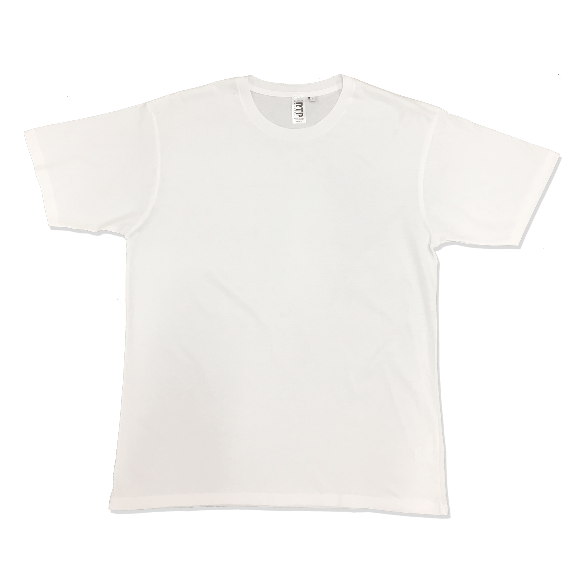 Style 1600 - WHITE - DTG Ready To Print Crew Neck T-Shirt | RTP Apparel