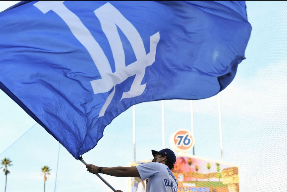 LA Dodgers Flag