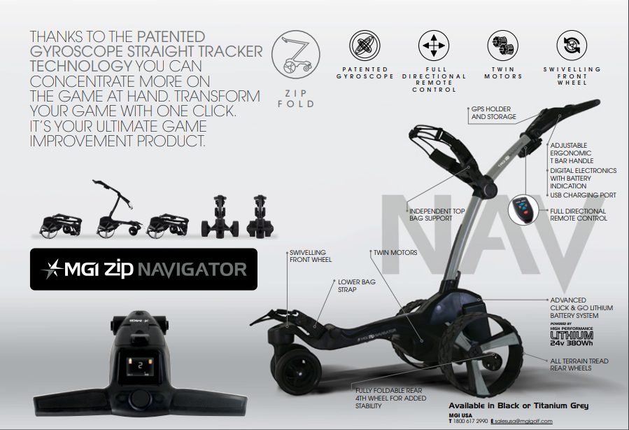 mgi navigator remote control