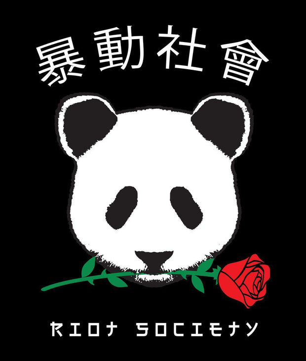 riot society hoodie panda