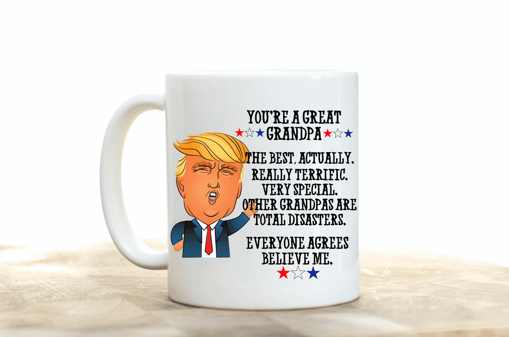 Download Trump Father S Day Mug Best Grandpa Ever Bytracey