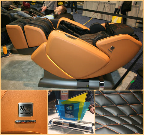 dreamwave massage chair ces 2019 consumer electronics show award winner