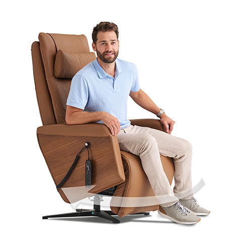 human touch circa zero gravity recliner swivel base