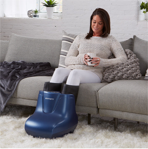 Infinity Shiatsu Foot - Calf Massager Title