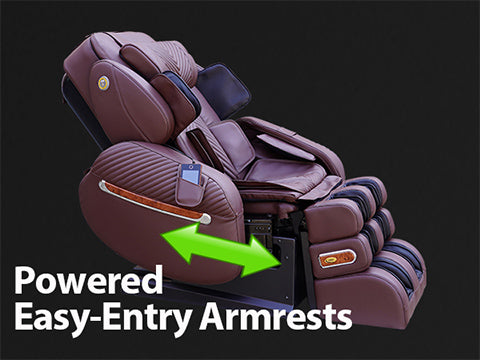 luraco i9 max sliding armrests for easy entry