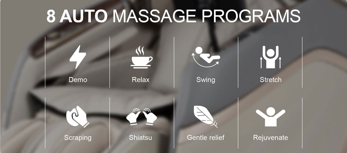 osaki os-pro emperor auto massage program types