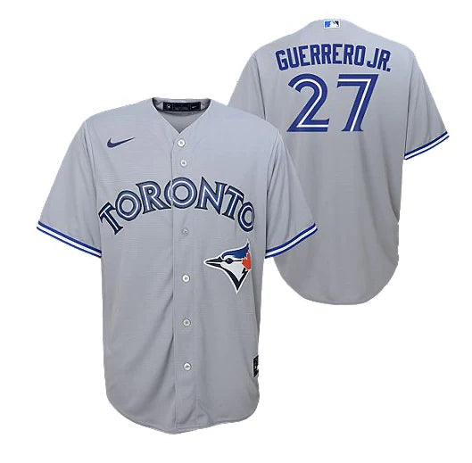 Toronto Blue Jays Vladimir Guerrero Jr Nike Child Road Grey